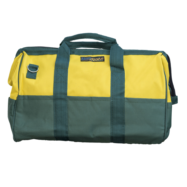 Bon Tool Tool Bag, Bon 41-111 Buck Bag, Green/Khaki, 16" X 10" X 12", Green 41-111